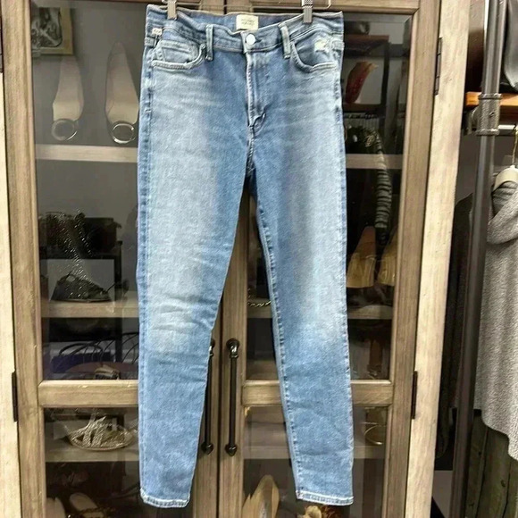 Citizens of humanity, rocket ankle, midrise jeans, size 30 - Picture 7 of 11